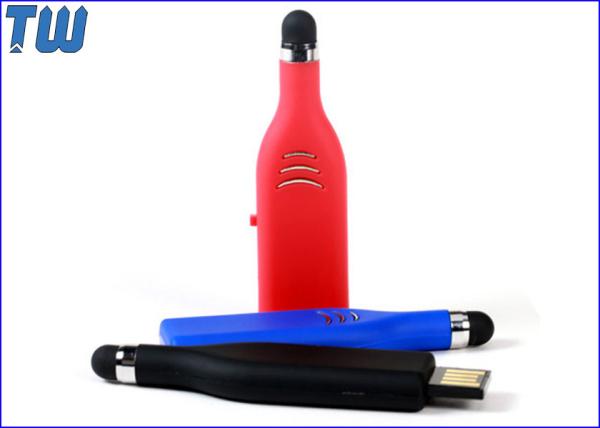 Quality Stylus Touch Pen 8GB USB Disk Drives Sliding Memory Custom Printing for sale