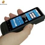 IP65 Portable Digital Assistant Barcode Scanner Devices Raypodo Android 4.1 With