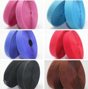 China Nylon Two Sided Velcro Tape Hook And Loop Self Adhesive on sale