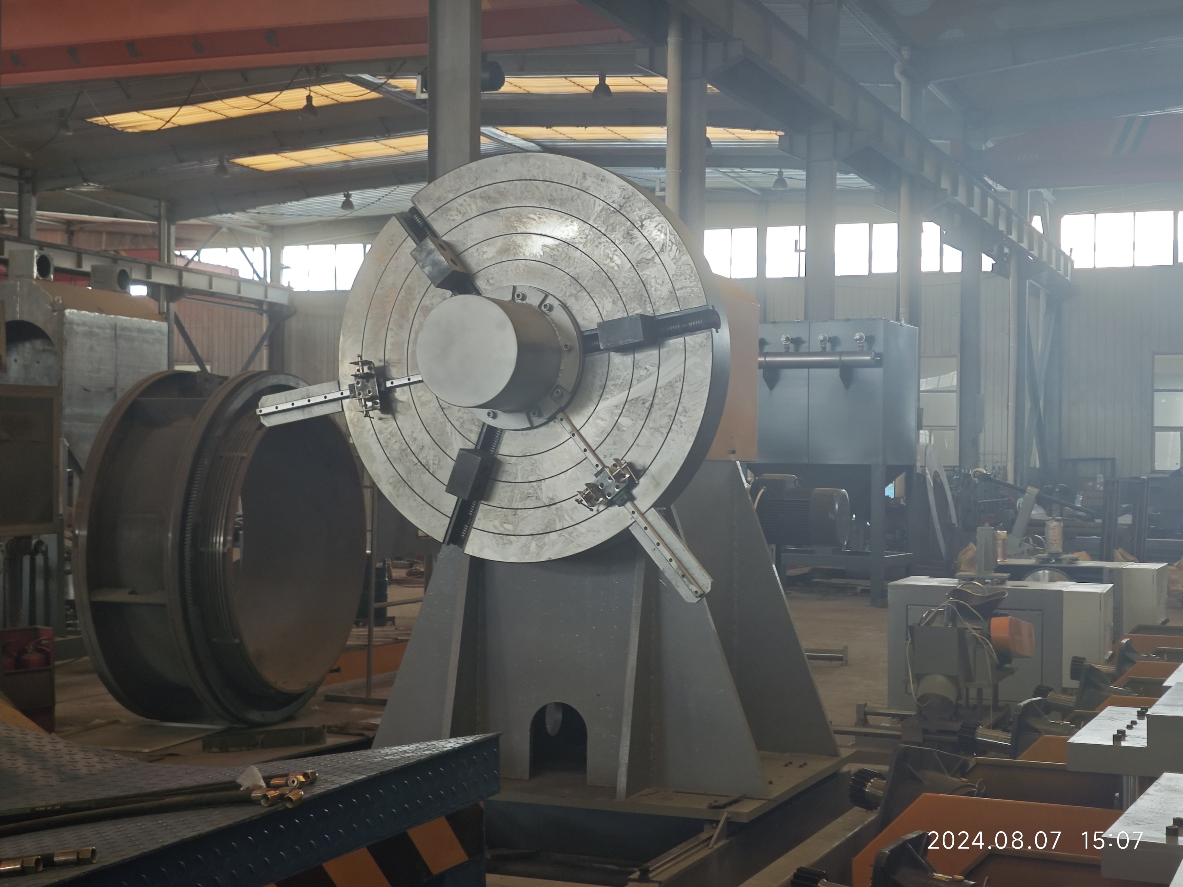 Continuous Line For Spraying Polyurethane Foam Preinsulated Steel Pipe Production Line