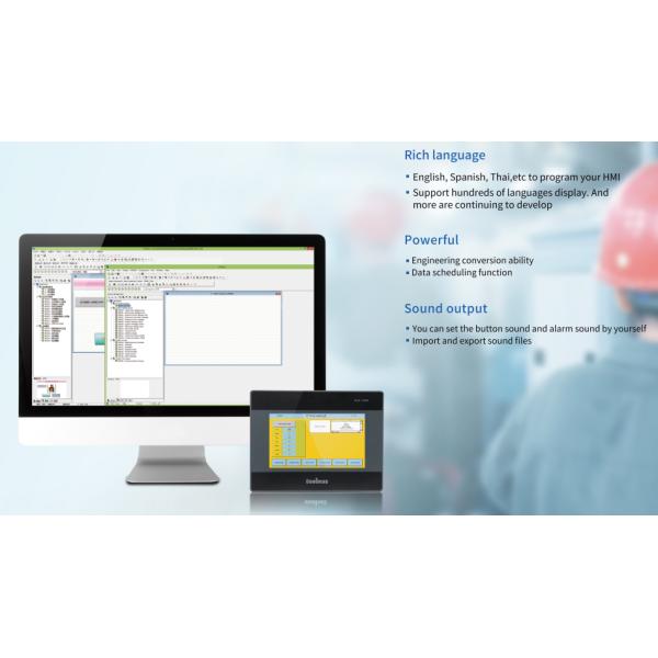 Free Port Wifi HMI Human Interface Machine 408 MHz Rich Language
