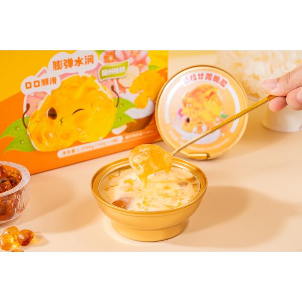 Mango Pomelo Sago Peach Gum Gift Box For Any Occasion Delicious And Zero Added Hong Kong Style Desserts