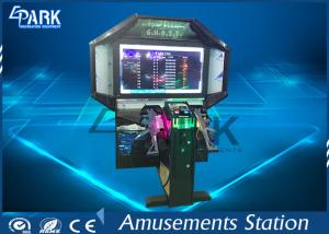 China Commercial Coin Operated Shooting Arcade Machines With Vivid Game on sale