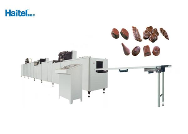 Quality Multiple Shape Automatic Chocolate Making Machine Hot Water Circulation System for sale