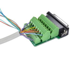 Buy cheap DB25 D Sub 25 Pin Terminal Blocks Connectors Adapter product