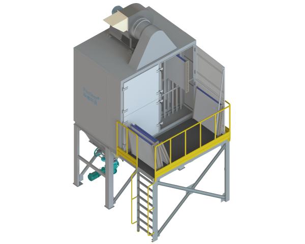 Quality Space-Saving Dust Collector: FET.U 30% Smaller Footprint + ATEX Option + 99.9% Efficiency for sale