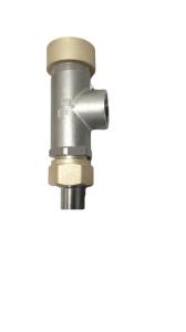 DN15 Spring Loaded Cryogenic Relief Valve For LOX Use