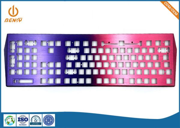Quality CNC Machining Custom Aluminum Mechanical Keyboard Case OEM Machined Factory for sale