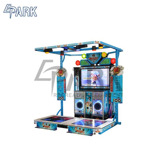 Hitting Amusement Coin Operated Arcade Dance Machine For Game Center