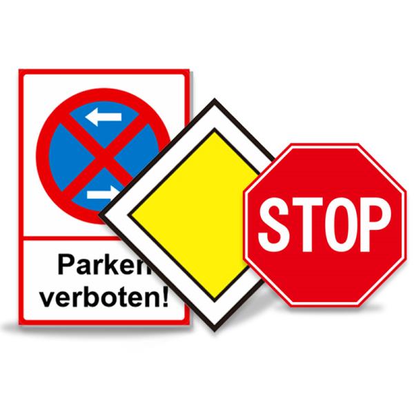 Quality OEM Pentagon Shaped Reflective Mandatory Traffic Symbols Sign Slow for sale