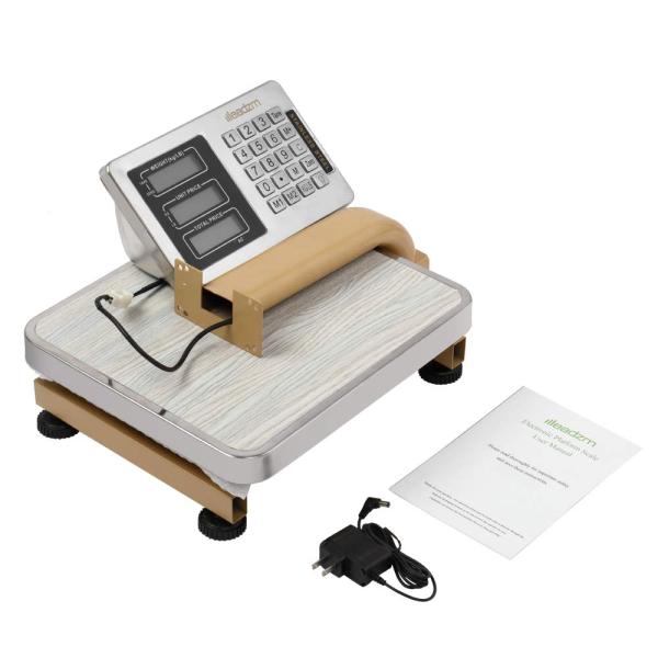 Mini Fold Portable Electronic Scale 60 kg TCS Electronic Platform Scale with Stainless Steel Indicator Bench Scale