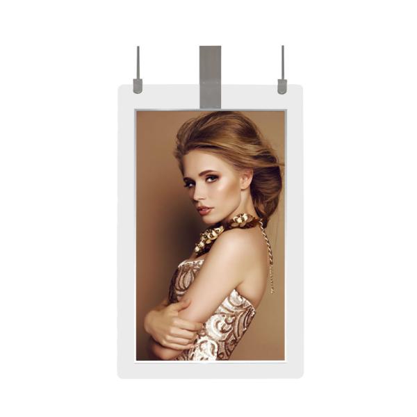 Quality Indoor Full HD Ceiling Mount Double Sides Android LCD Advertising Display with Cloud CMS for sale