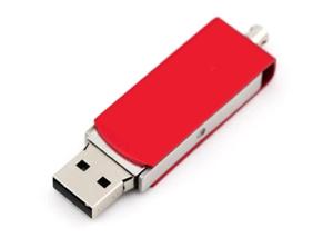 China 128g 3.0 Metal Flash Drive Keyring , Red Metal Usb Keychain With Laser Print Logo on sale