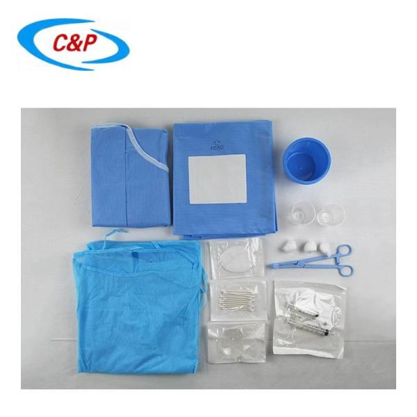 Quality Surgical Operating Kit Sterile Eye Drape Packs for Ophthalmology Surgery for sale