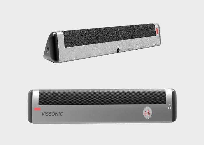 Buy cheap Audio Conference Room Microphone Array Touchable Interface Button Aluminum Material product