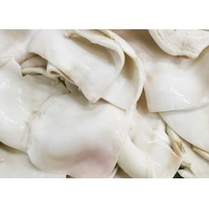 Boiled Frozen Squid Tubes Fillet Bqf Darumar Thickness 6mm - 12mm