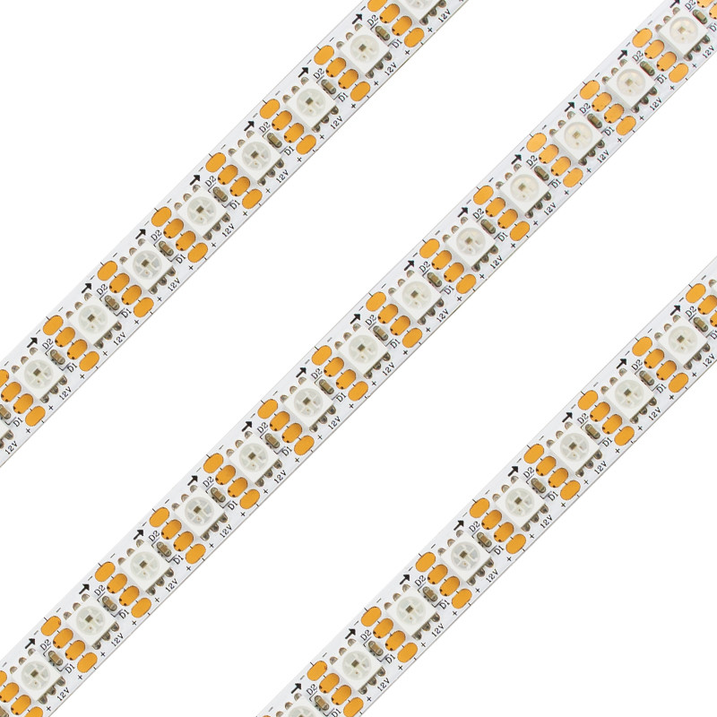 DC12V Individual Pixel LC8808B Dual Signal Flexible LED Strip Light