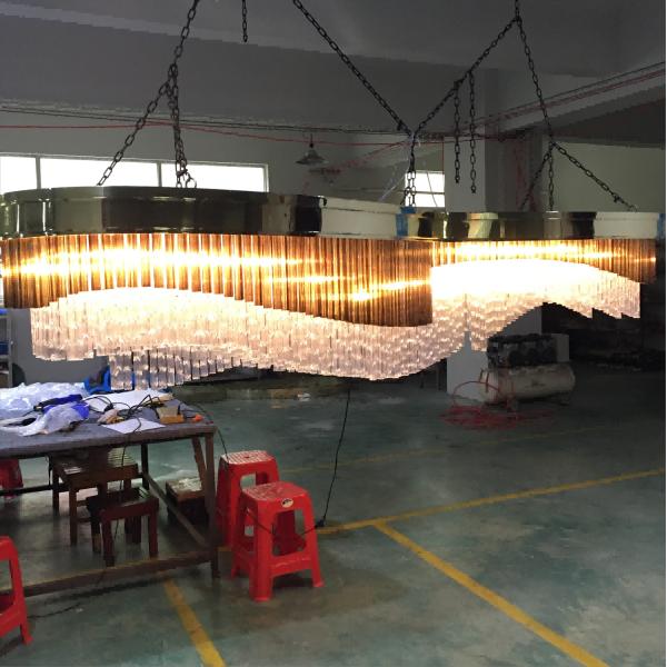 Big Size Outdoor Customized Project Pendant Lamp Custom Chandeliers