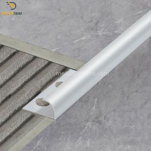 10mm Wall Tile External Corner Trim , Matt Satin Quadrant Edge Tile Trim