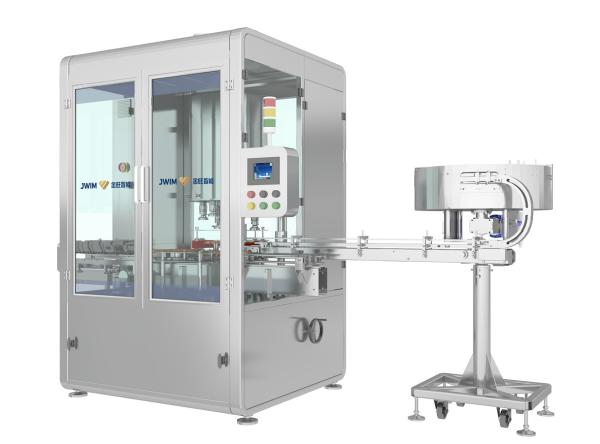 80ml-1000ml Range 6 Capping Heads Rotary Automatic Capping Machine Speed 6500