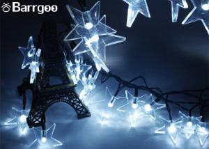 China 4.8M Solar LED Christmas Lights Star Fairy String Lights Waterproof Lamp  20 LED For Garden on sale