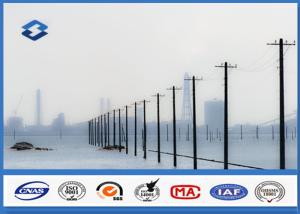 AWS D1.1 Welding Transmission Distribution Line Conical Metal Power Pole