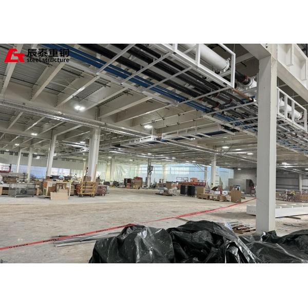 Prefabricated Steel Structure Workshop Building Customized Easy Assembly