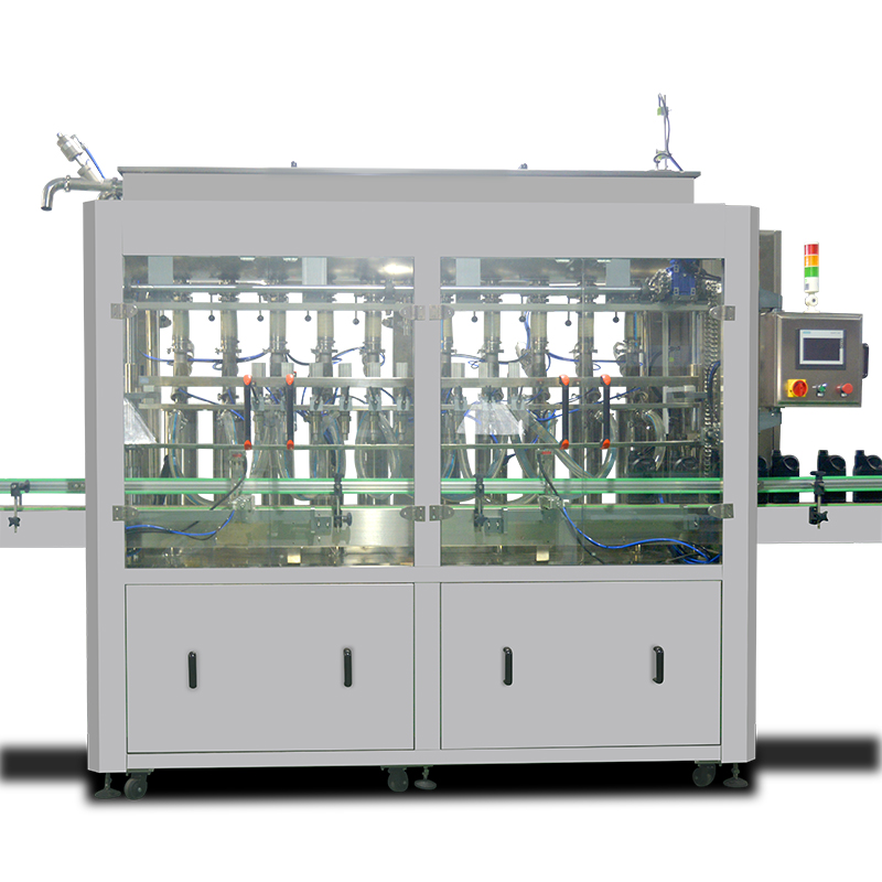 10 Head Piston Hot Filling Aluminum Foil Sealer Follow Capping Machine for Motor Oil