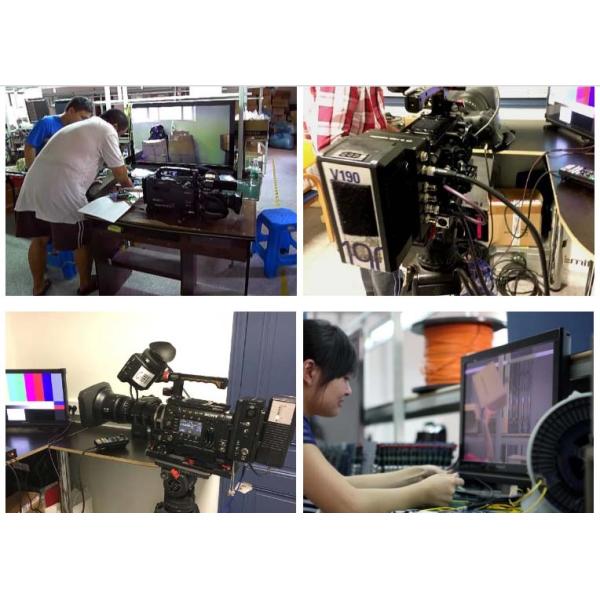 4Ch Audio to Fiber Optic Converter Extender RCA Audio Connector