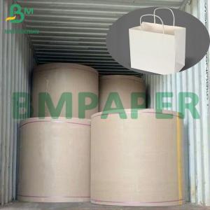 China Industrial Grade 50# White Bleached Kraft Paper Wide Jumbo Roll 48'' Craft Paper on sale