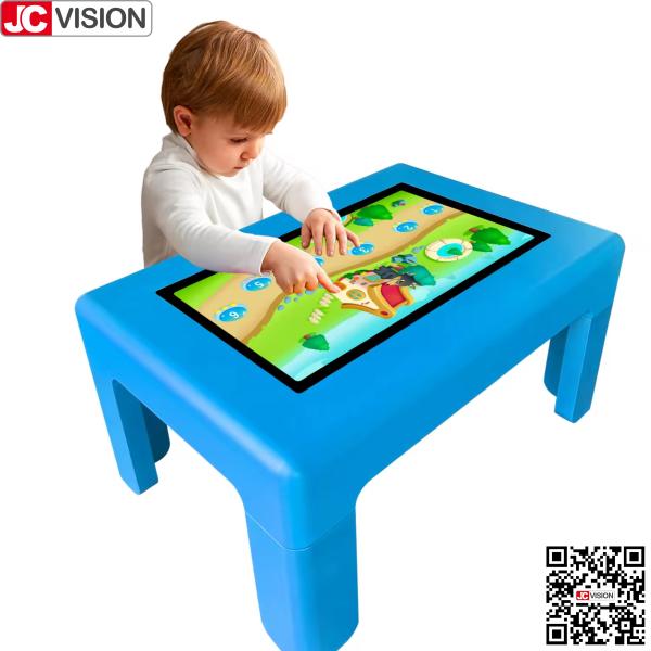JCVISION 32 inch android 11 digital games baby interactive educational touch screen table