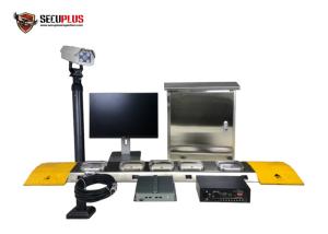 Buy cheap Area Scan Camera Surface Mount Under Vehicle Inpsection Scanner System With Driver Face And LPR Camera product