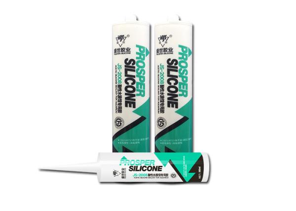 Quality Non Toxic 100 Silicone Sealant , 280ML RTV Transparent Aquarium Silicone Caulk for sale