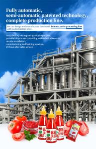 China Fresh Tomato Paste Jam Processing Line 1t/H - 3T/H Semi Auto on sale