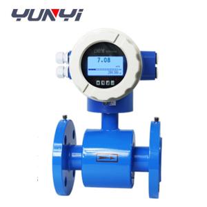 Sewage Pipeline Cement Slurry Flowmeter Electromagnetic Flowmeter With Sand