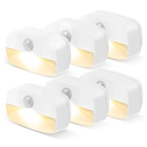China LED Motion Sensor Light Battery Operated Wireless Wall Lamp Night Light No Glare Corridor Closet LED Cabinet Do on sale