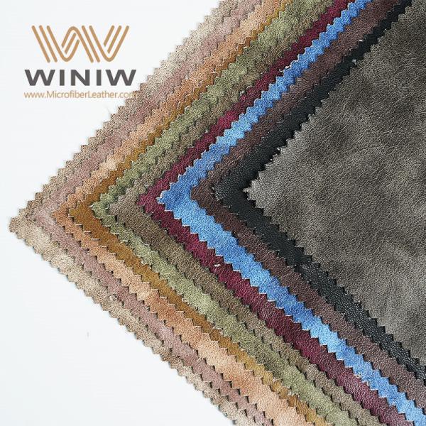 0.6-0.8mm Thickness PU Material Synthetic Leather Fabric For Making Clothes