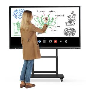 China 12 Million Pixels Interactive LED Touch Screen Board For Classrooms Multipurpose on sale
