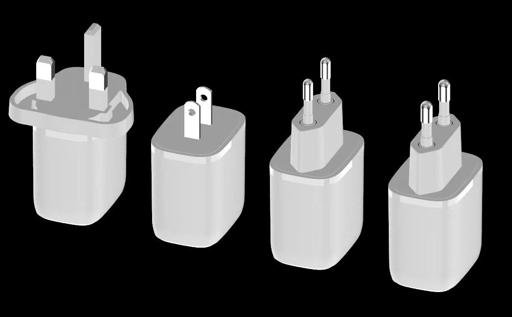 USB A+C PD Fast Charger 30W Foldable Plug Wall Charger 3.0/ PPS Protocol Power Adapter