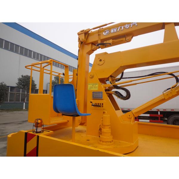 JMC 4 X 2 Aerial Lift Truck , 16 Meters High Aerial Work Platform Truck