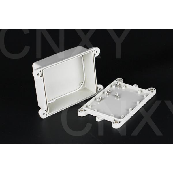 High Insulation Flanged Plastic Box Corrosion Resistance CE / RoHS Approved