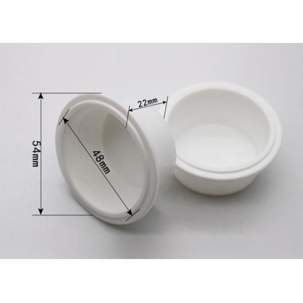 Granule Package Capsule Recipe Pack / Plastic Container Cups With Sealing Film