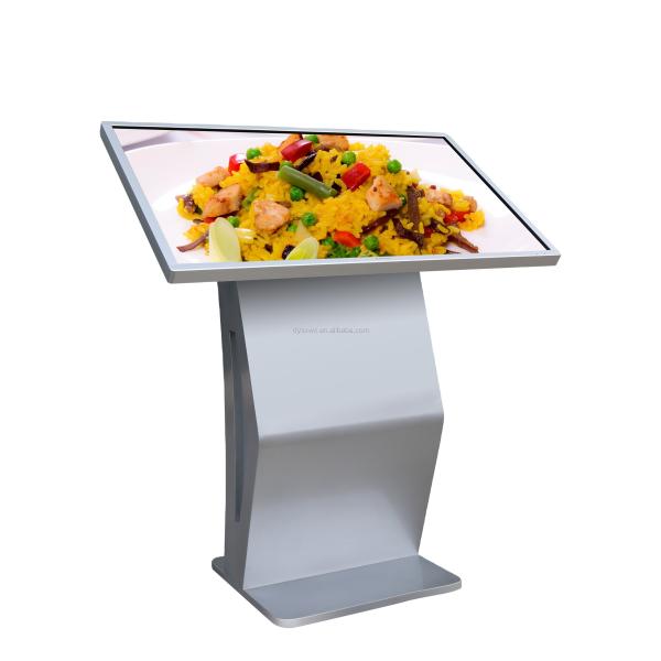 65'' Horizontal Electronic Signage HD Wi-Fi Network Touch LCD Screen Query