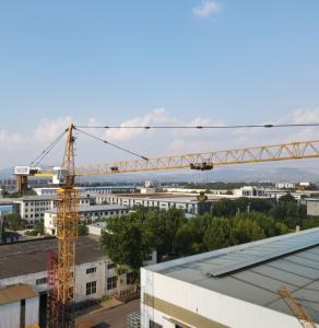 China Sinocorp High Quality QTZ80 Tower Crane Tower Crane Telescopic Tower Crane on sale