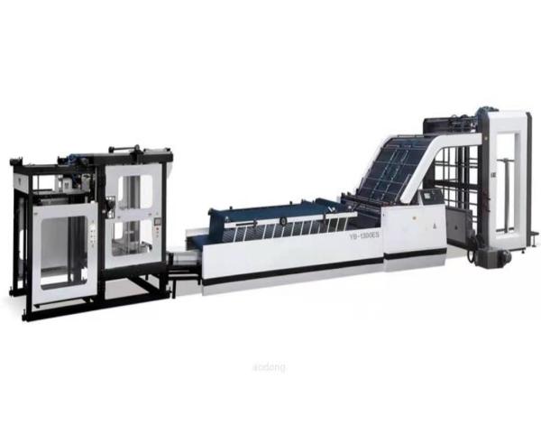 Quality Second Hand Auto Flute Laminating Machine With Feeding Smoothly for sale