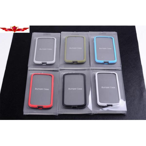 LG Google Nexus 4 E960 TPU+PC Bumper Cases Multi Color