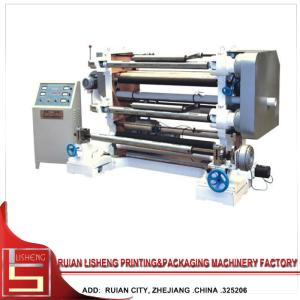 Buy cheap Vertical Plastic Film High Speed Slitting Machine With Auto Tension product