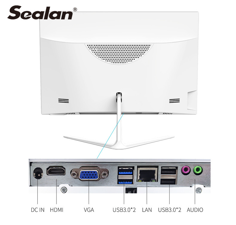 RAM 4G SSD 120G 19.1inch I3 Desktop Computer
