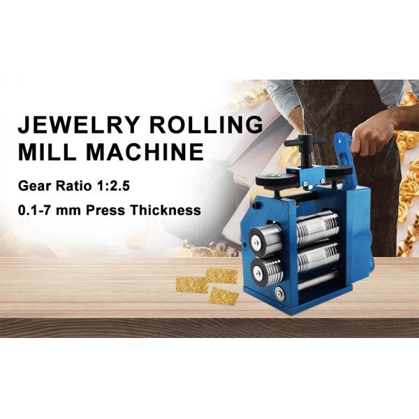 112mm Rolling Mill Machine Jewelry Manual 48-50mm Shaft diameter