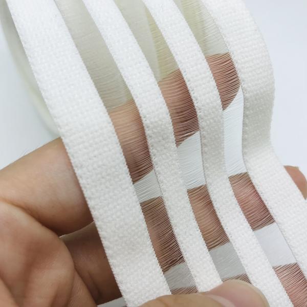 High Elastic Bands Fish Line Webbing White/black Polyester Rubber Elastic Band for Medical